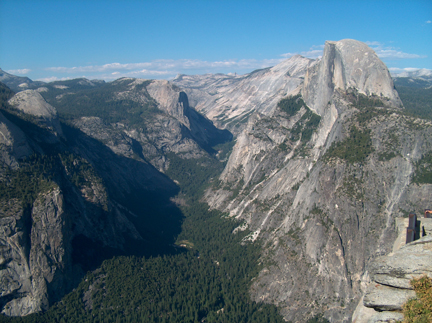 Half Dome and Valley