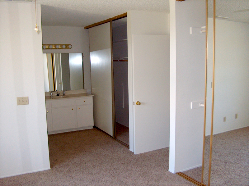 Master bedroom vanity