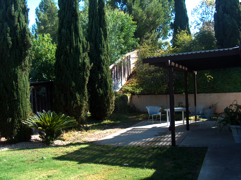 another view of the patio