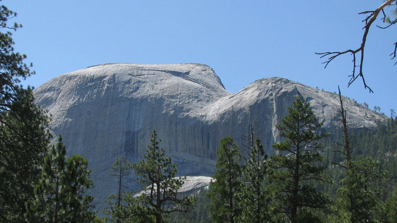 View of Half Dome from the south